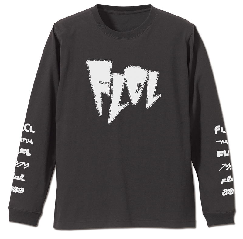 FLCL Ribbed Long Sleeve T-shirt Ver2.0 (Sumi | Size S) image 1