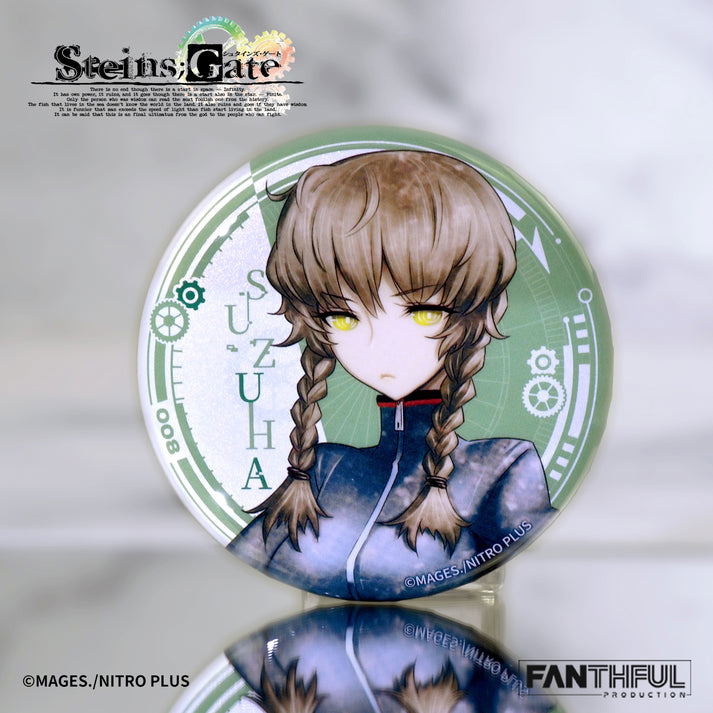Steins;Gate Tin Badge (Set of 10 Pieces)