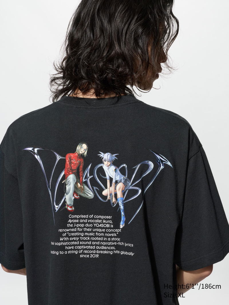 UT Yoasobi Graphic T-Shirt (Black | Size XL) image 6