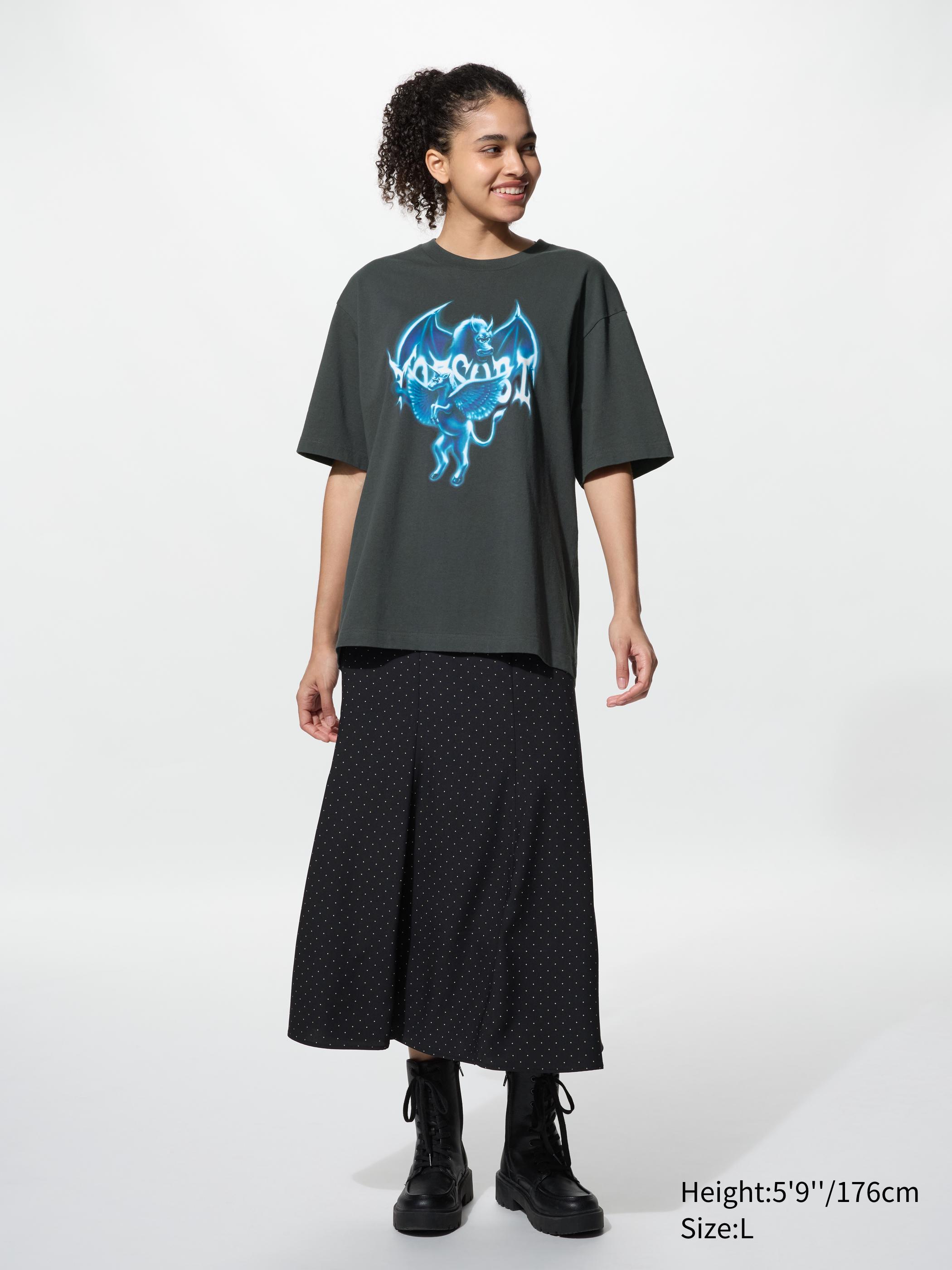 UT Yoasobi Graphic T-Shirt (Dark Gray | Size M)