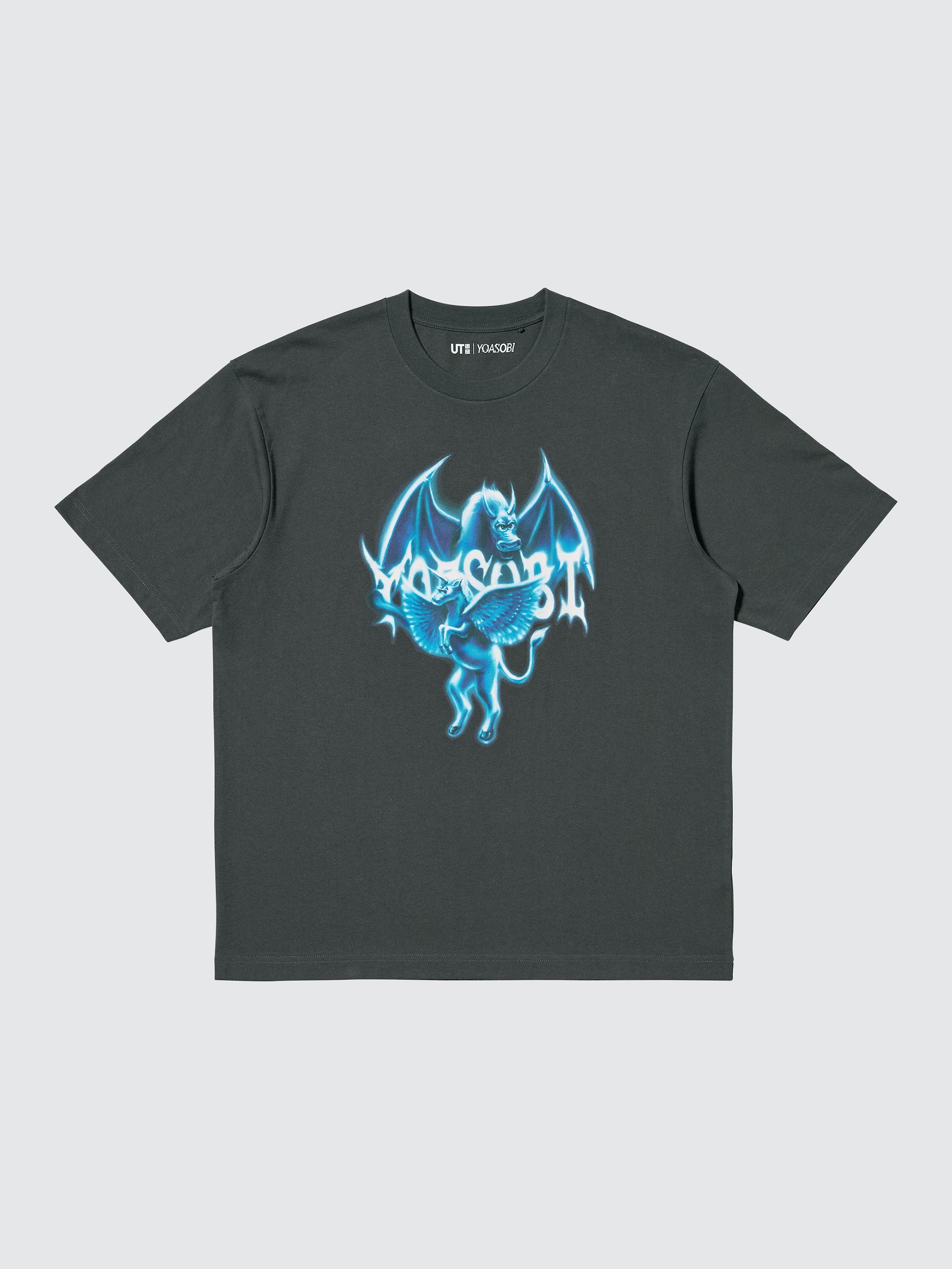 UT Yoasobi Graphic T-Shirt (Dark Gray | Size L)