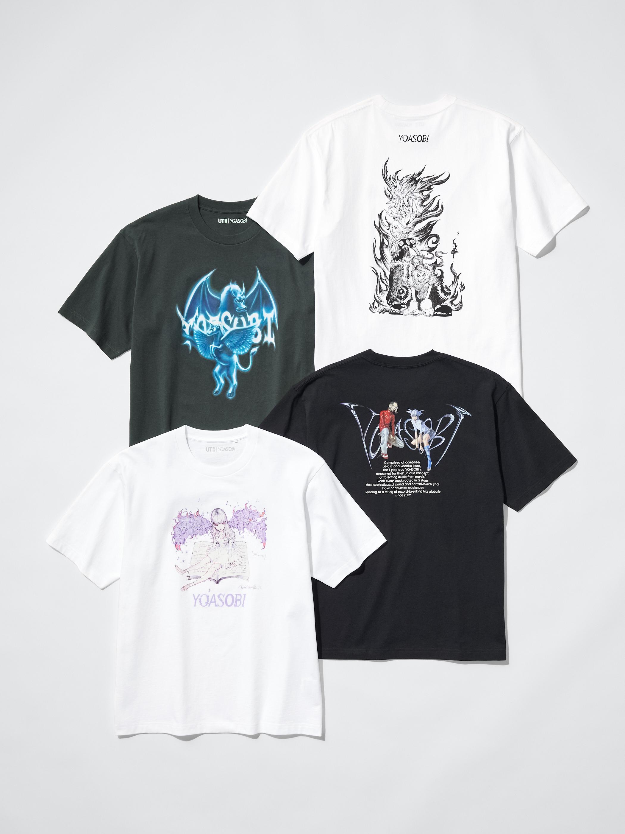 UT Yoasobi Graphic T-Shirt (Dark Gray | Size L)