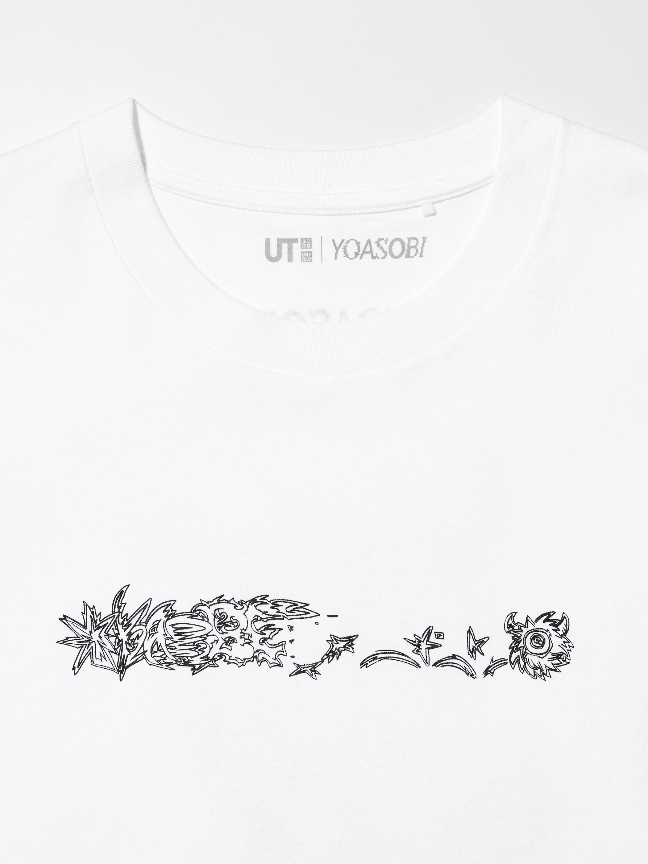 UT Yoasobi Graphic T-Shirt (White/Black | Size L)
