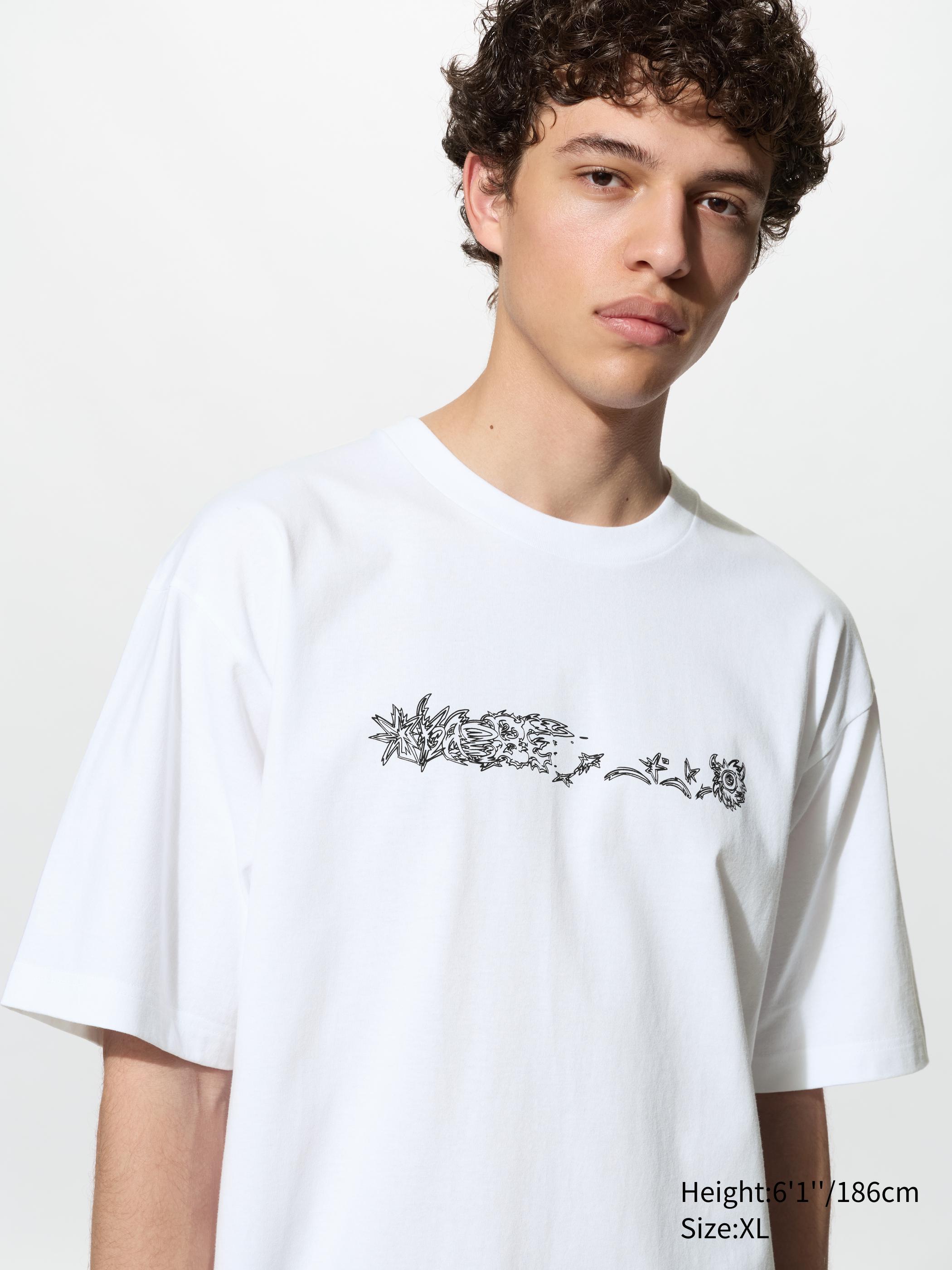 UT Yoasobi Graphic T-Shirt (White/Black | Size XL)