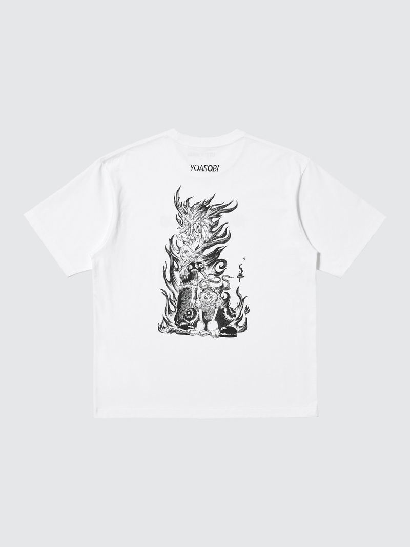 UT Yoasobi Graphic T-Shirt (White/Black | Size XXXL) image 1