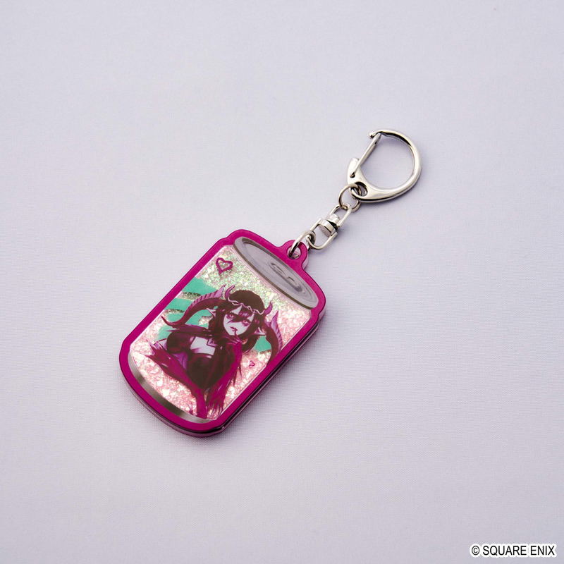 Final Fantasy XIV Energy Drink Glitter Key Chain Wind-up Succubus image 2