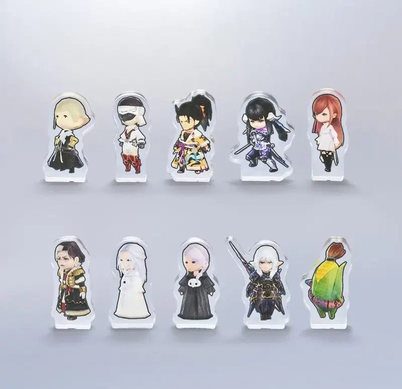 Final Fantasy XIV Mini Acrylic Block Collection Vol. 2 (Set of 10 Pieces) image 1