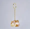Final Fantasy XIV Stained Glass Style Key Chain Fat Cat thumbnail 1