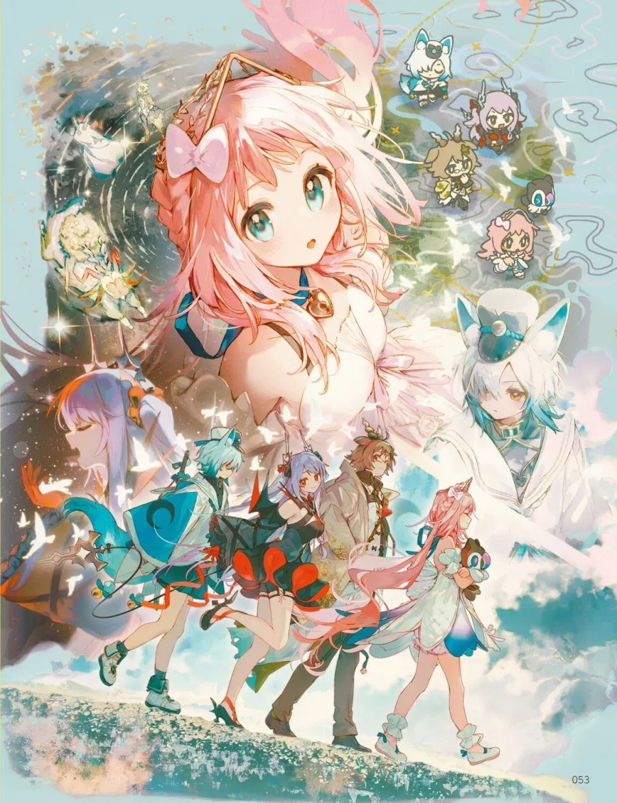 公式絵師・中国限定】Namie イラスト集 千景箱 Vol.1 典蔵版 千景箱Namie