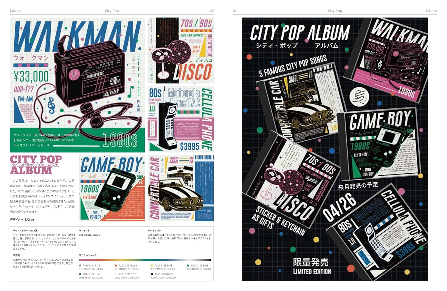 レトロページ New Retro Graphics - Tribute To 80s & 90s Designs