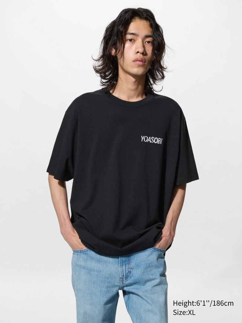 UT Yoasobi Graphic T-Shirt (Black | Size S) image 8
