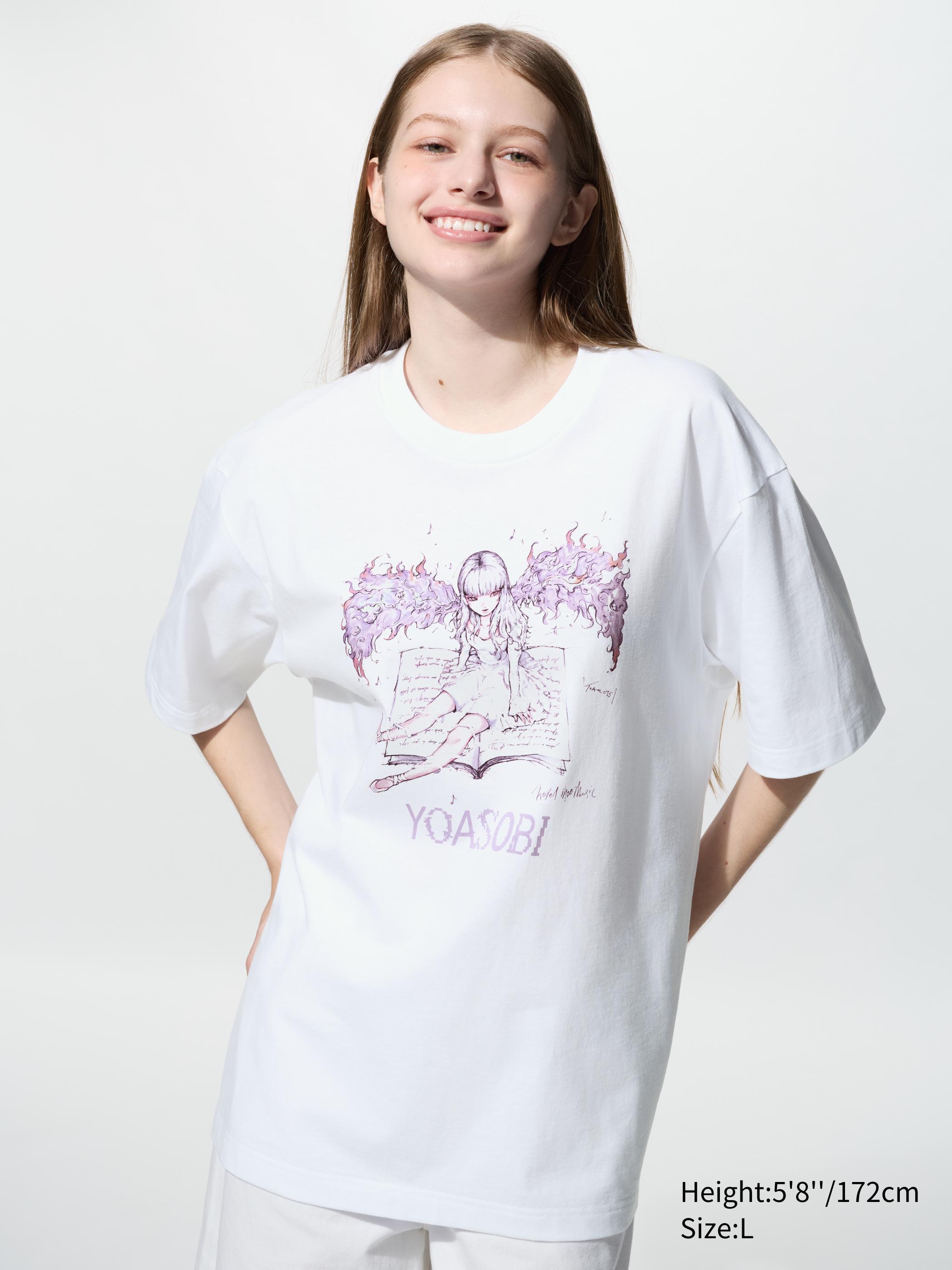 UT Yoasobi Graphic T-Shirt (White | Size XL)