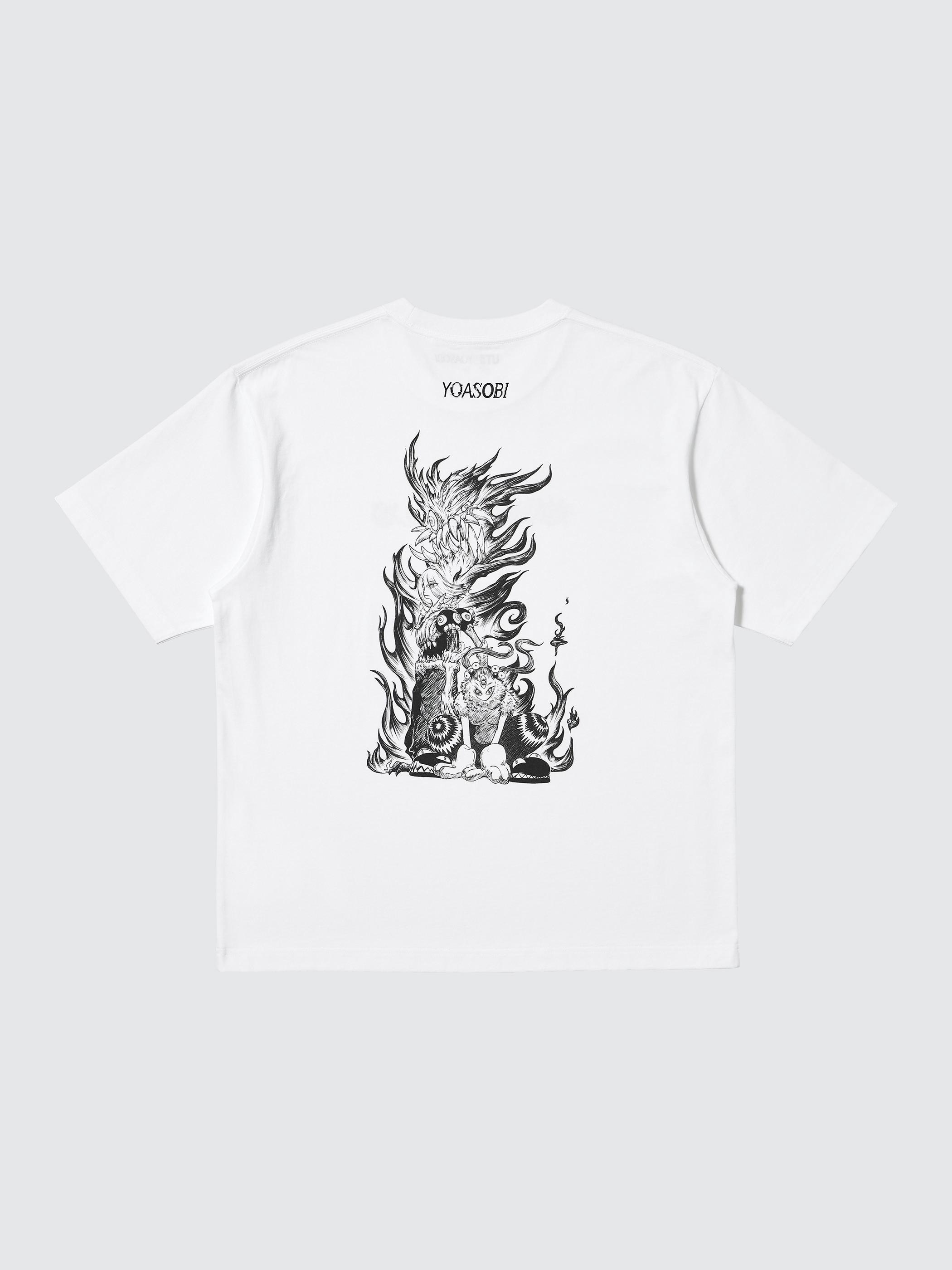 UT Yoasobi Graphic T-Shirt (White/Black | Size S)