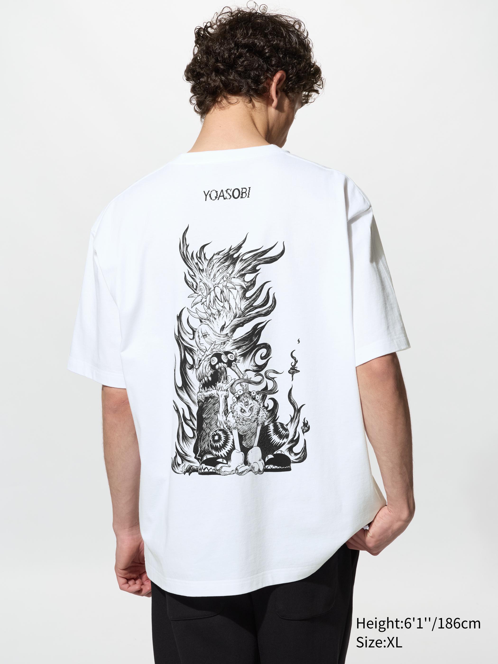 UT Yoasobi Graphic T-Shirt (White/Black | Size S)