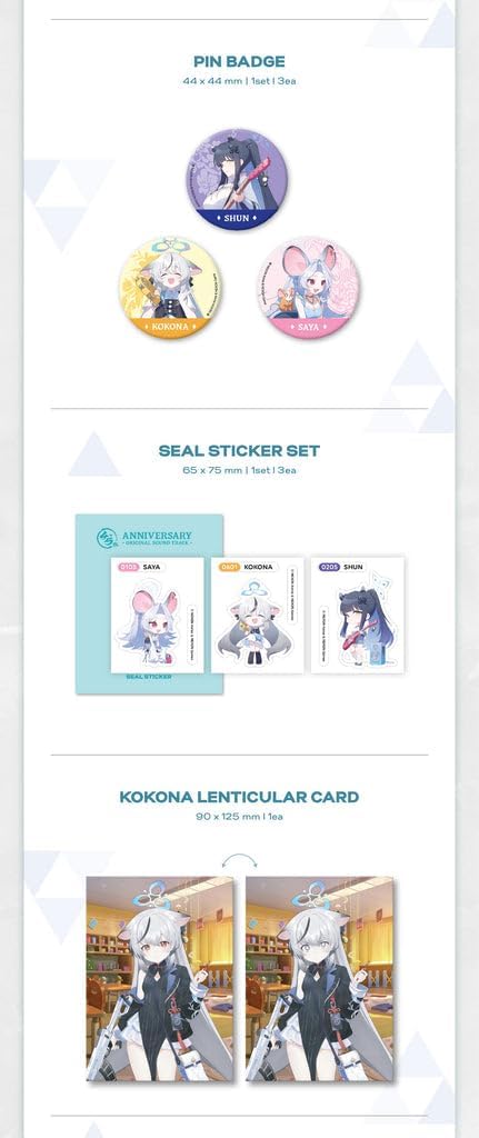 Blue Archive 4.5th Anniversary OST (Kit Album Package) image 4