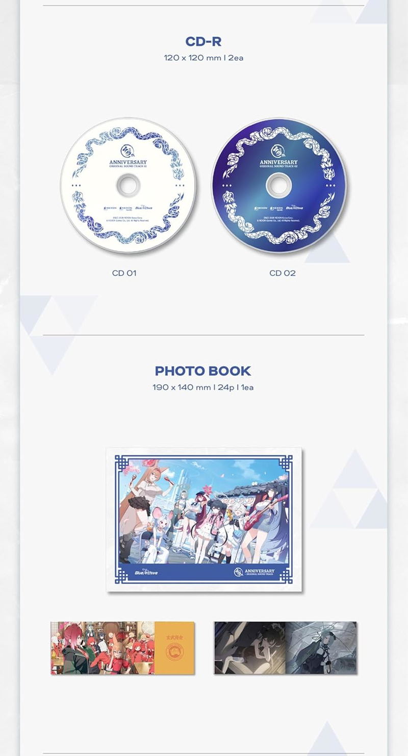 Blue Archive 4.5th Anniversary OST (CD Album Package) image 5