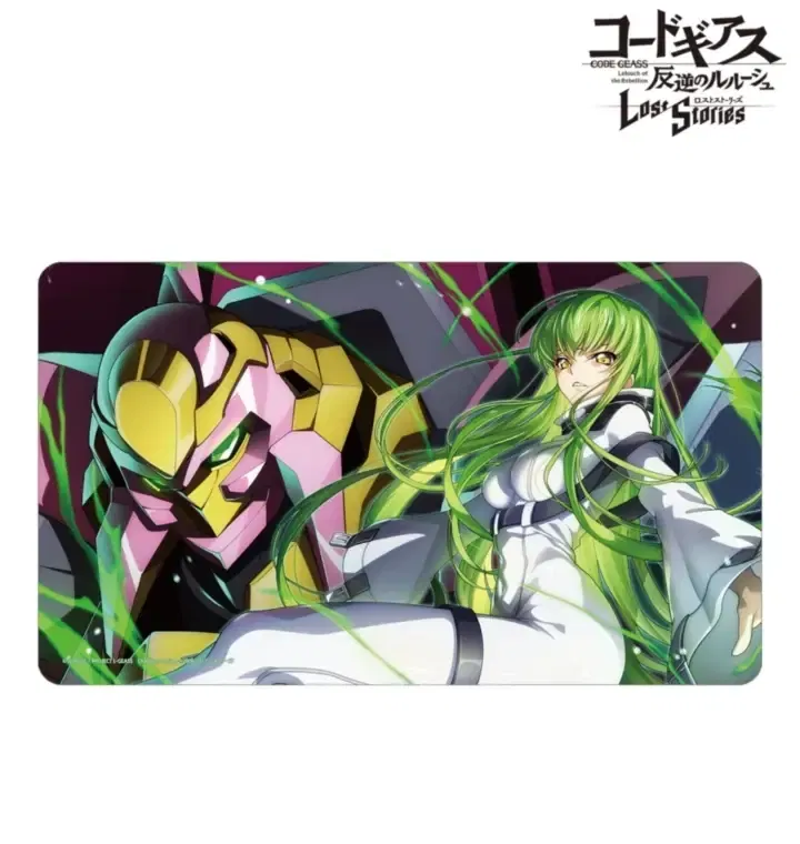 Code Geass Lelouch Of The Rebellion Lost Stories Koutei No Tate C.C. Multi Desk Mat image 1