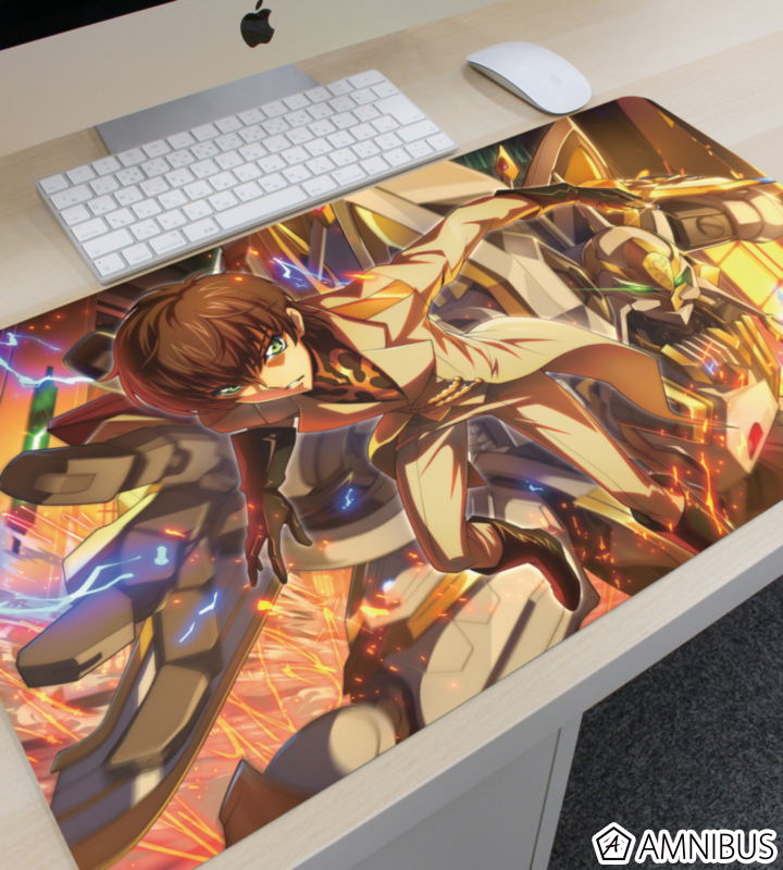 Code Geass Lelouch Of The Rebellion Lost Stories Teikoku No Shiroki Shinigami Suzaku Multi Desk Mat image 3