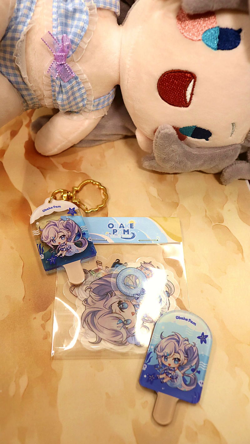 Obake Pam Summer Series Keychain image 3