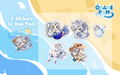 Obake Pam Summer Series Sticker Set thumbnail 1