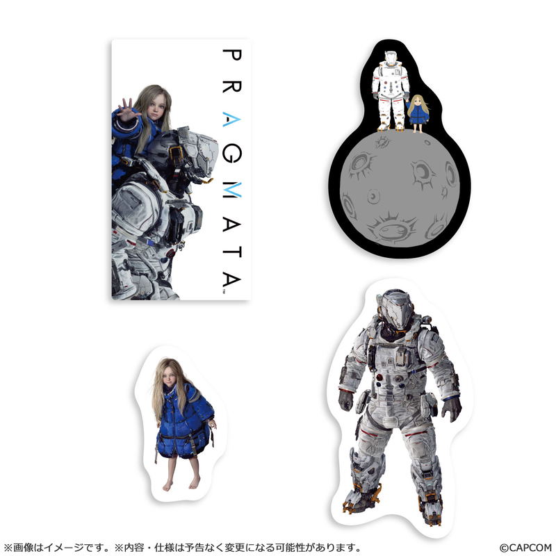 Pragmata Sticker Set image 1