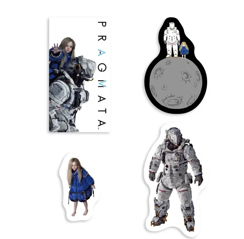 Pragmata Sticker Set (Re-run) image 1
