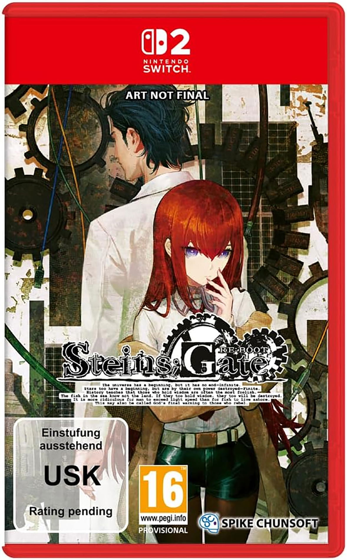 Steins;Gate Re:Boot Game Cart for Nintendo Switch 2