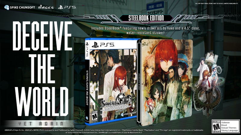 Steins;Gate Re:Boot [Steelbook Edition] image 1