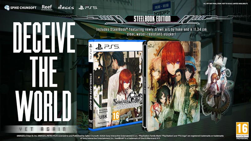 Steins;Gate Re:Boot [Steelbook Edition] image 1