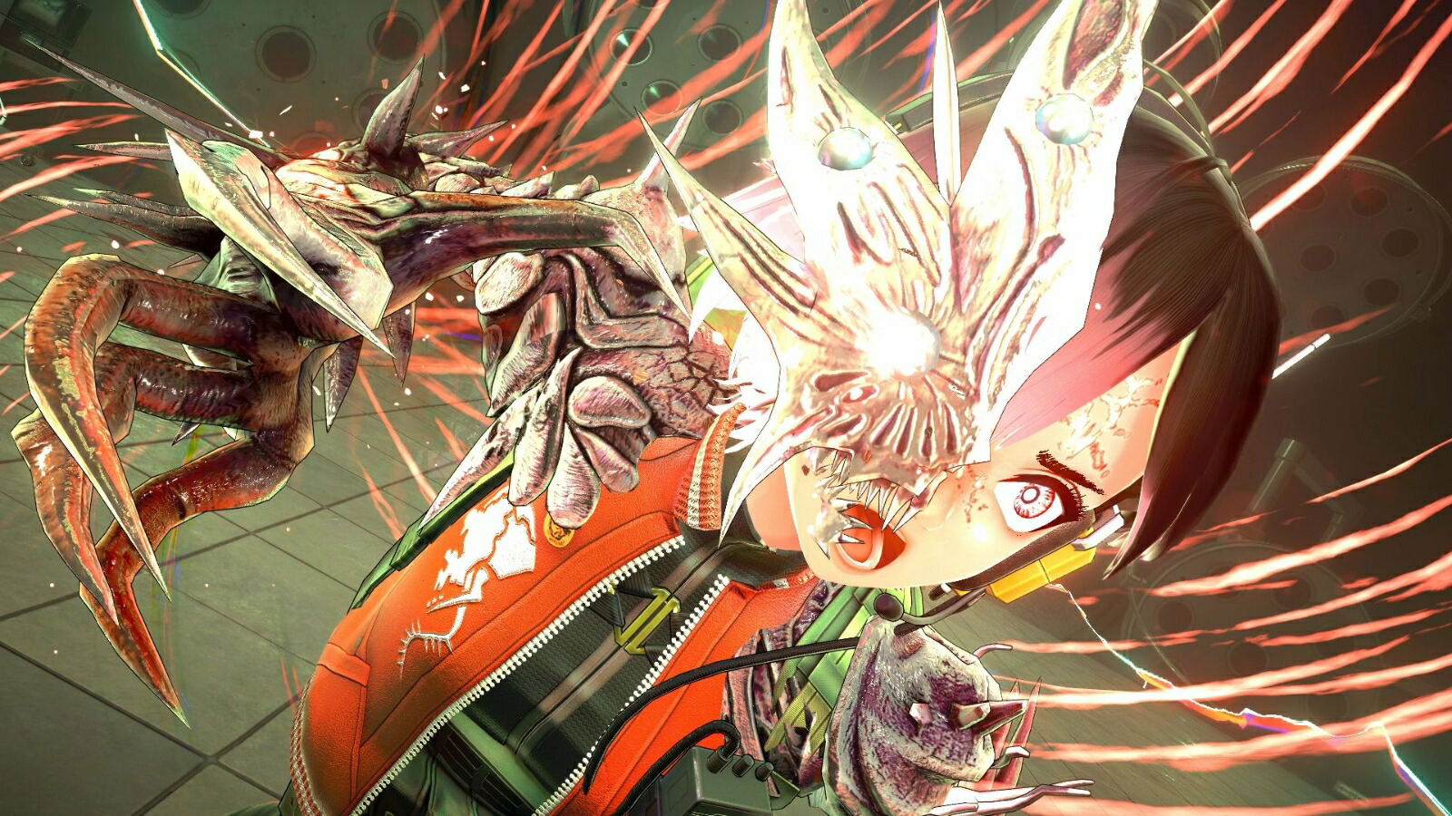 ANOMALITH - detail visual suasana Jepang retro dan horor