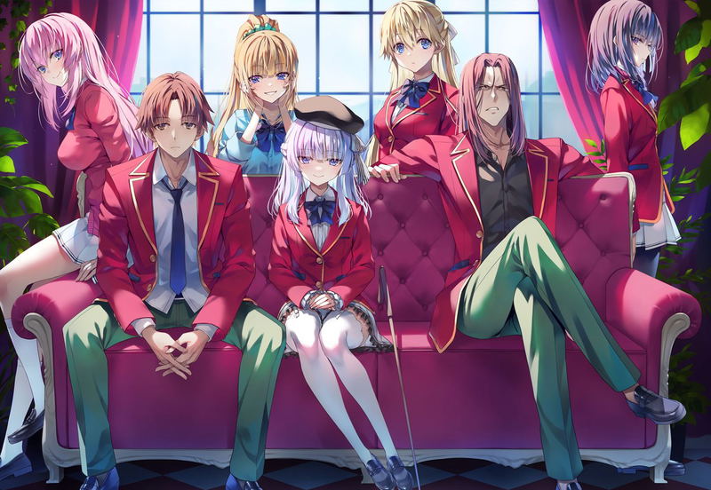 Classroom Of The Elite Final Chapter: 2nd & 3rd Year Arc Start Box Tomoseshunsaku Art Works image 1