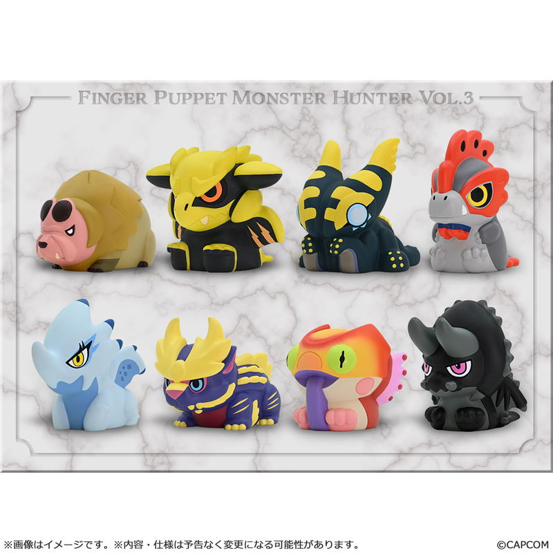 Capcom Figure Builder Finger Puppet Monster Hunter Vol. 3 (Set of 8 Pieces) image 22