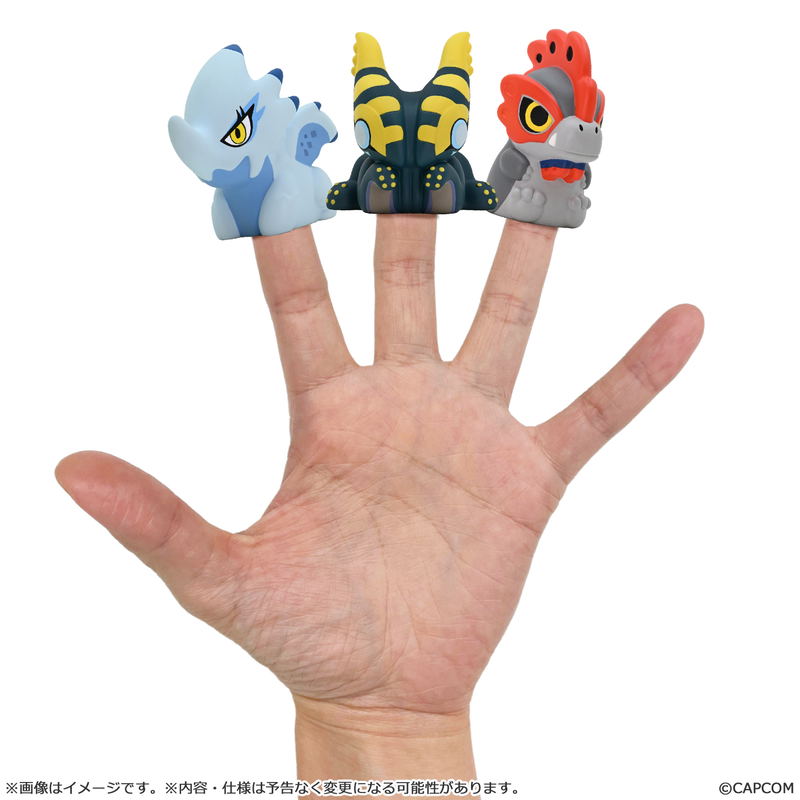 Capcom Figure Builder Finger Puppet Monster Hunter Vol. 3 (Set of 8 Pieces) image 23