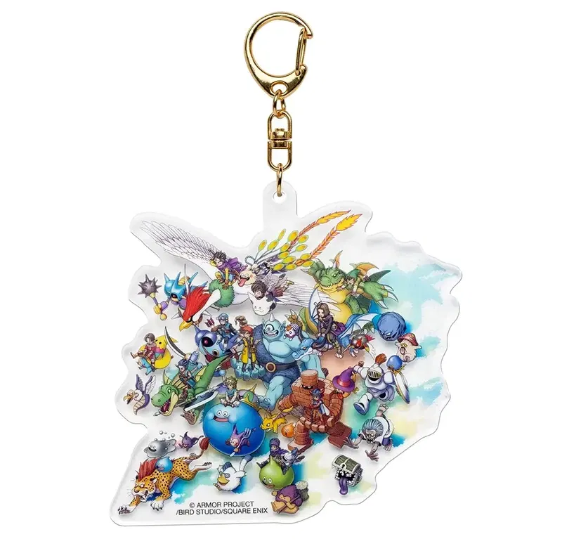 Dragon Quest Acrylic Key Chain 40th Anniversary Ver. image 1