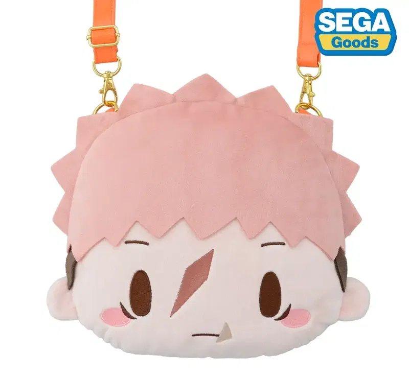 Jujutsu Kaisen Culling Game Itadori Yuji Fuwa Petit Face Shoulder Bag (M) image 1