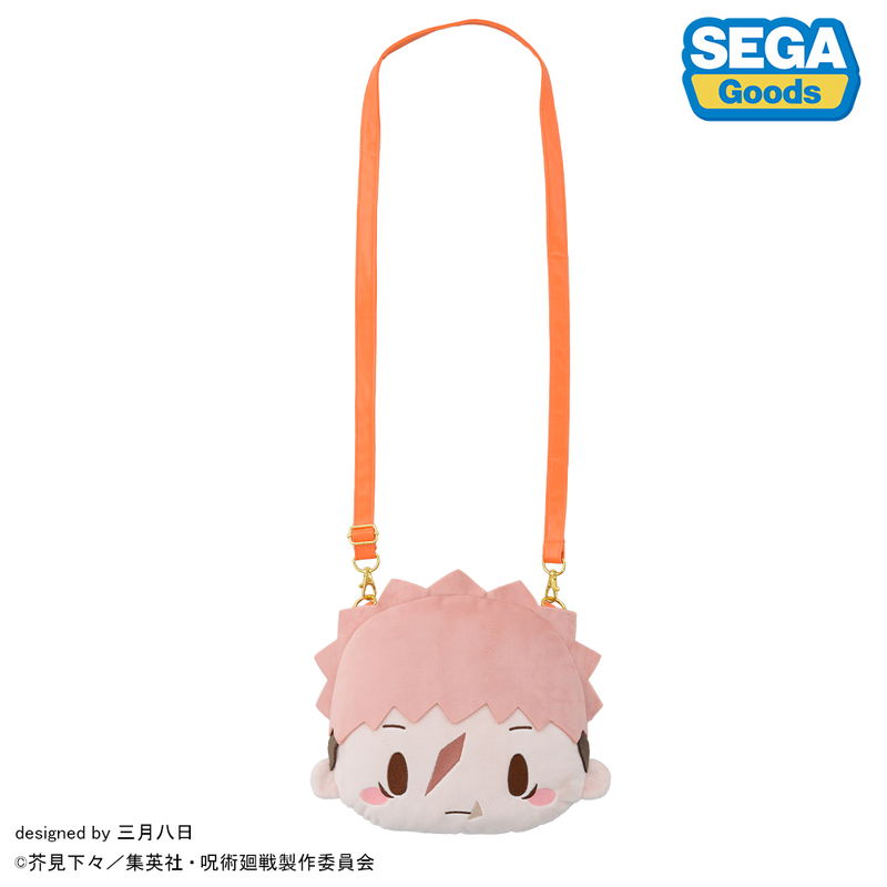 Jujutsu Kaisen Culling Game Itadori Yuji Fuwa Petit Face Shoulder Bag (M) image 2