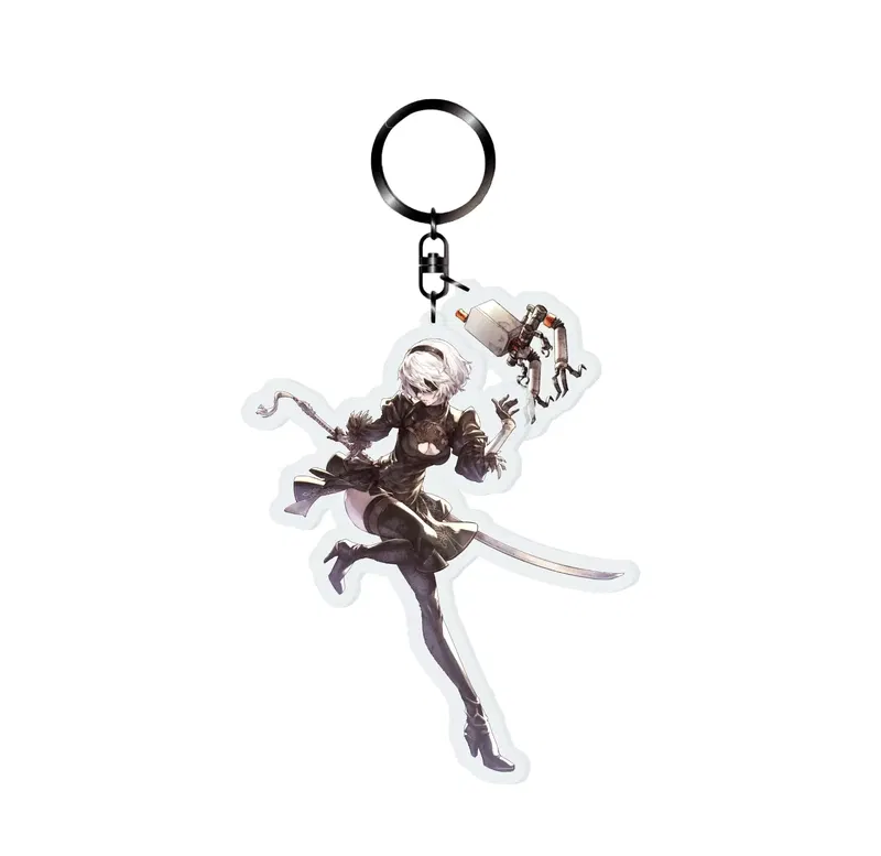 NieR:Automata 9th Anniversary Acrylic Key Chain 2B image 1