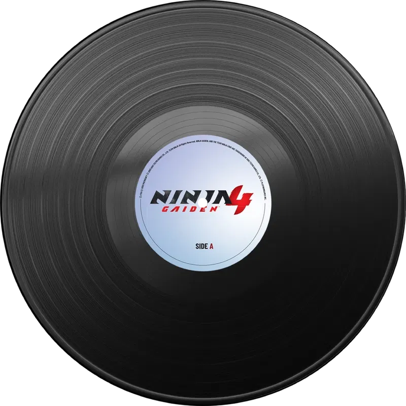 Ninja Gaiden 4 Original Game Soundtrack [Regular Edition] (Black Vinyl) image 2