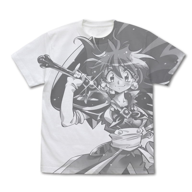 Slayers - Lina Inverse All-Print T-shirt (White | Size M) image 1