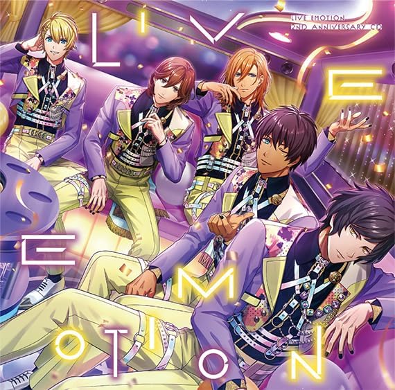 Utano Prince-sama Live Emotion 2nd Anniversary CD Ren, Sho, Cecil, Reiji, Kira image 1
