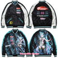 Hatsune Miku GT Project GSR Racing Miku Souvenir Jacket 2026 GSR Logo Model (Size M) thumbnail 1