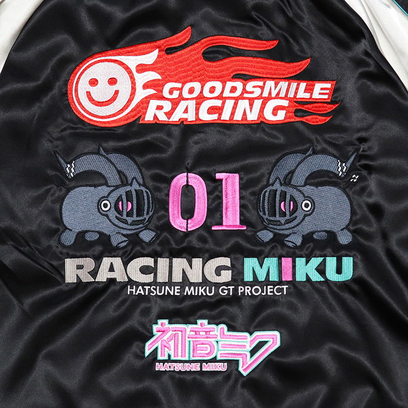 Hatsune Miku GT Project GSR Racing Miku Souvenir Jacket 2026 GSR Logo Model (Size XL) image 6