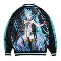 Hatsune Miku GT Project GSR Racing Miku Souvenir Jacket 2026 GSR Logo Model (Size XXL) thumbnail 9