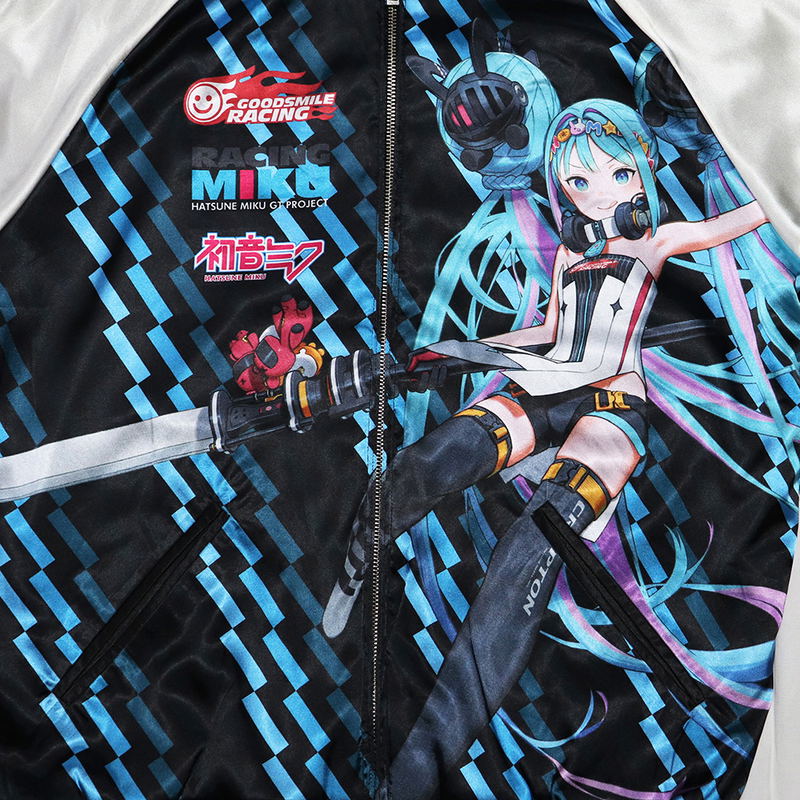 Hatsune Miku GT Project GSR Racing Miku Souvenir Jacket 2026 Miku Model (Size XXL) image 9