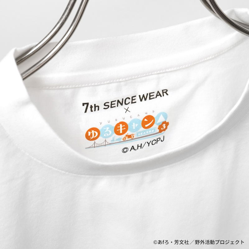 Yurucamp Season 3 T-shirt Rin Bike Graphic Series (Size XL) image 7
