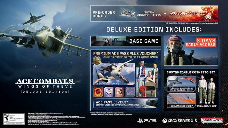 Ace Combat 8: Wings of Theve [Deluxe Edition] image 1