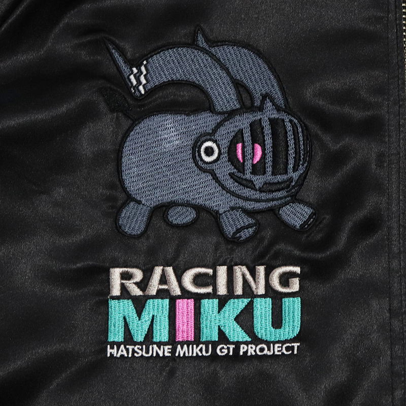 Hatsune Miku GT Project GSR Racing Miku Souvenir Jacket 2026 Miku Model (Size M) image 3