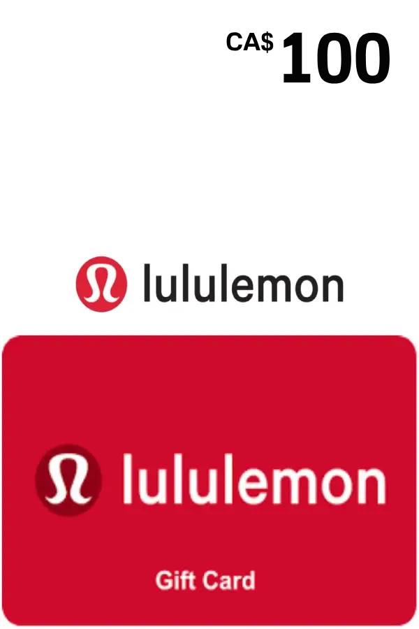 Lululemon Gift Card 100 CAD | Canada Account <span class="ext ext_digital">digital</span> image 1