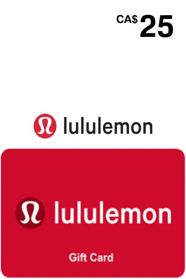 Lululemon Gift Card 25 CAD | Canada Account <span class="ext ext_digital">digital</span> image 1