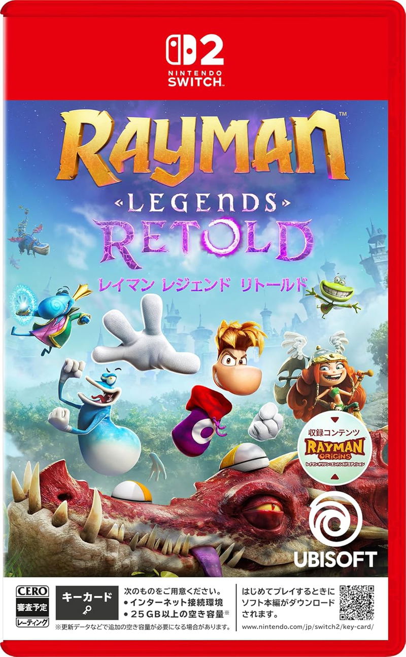 Rayman Legends Retold (Multi-Language) <span class="ext" style="background-color: #ff8c00; color: #FFFFFF;">Game Key Cart</span> image 1